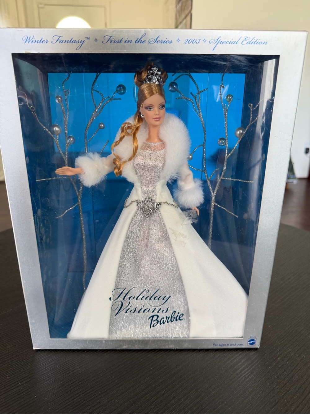 2003 Barbie Holiday Visions Winter Fantasy Doll